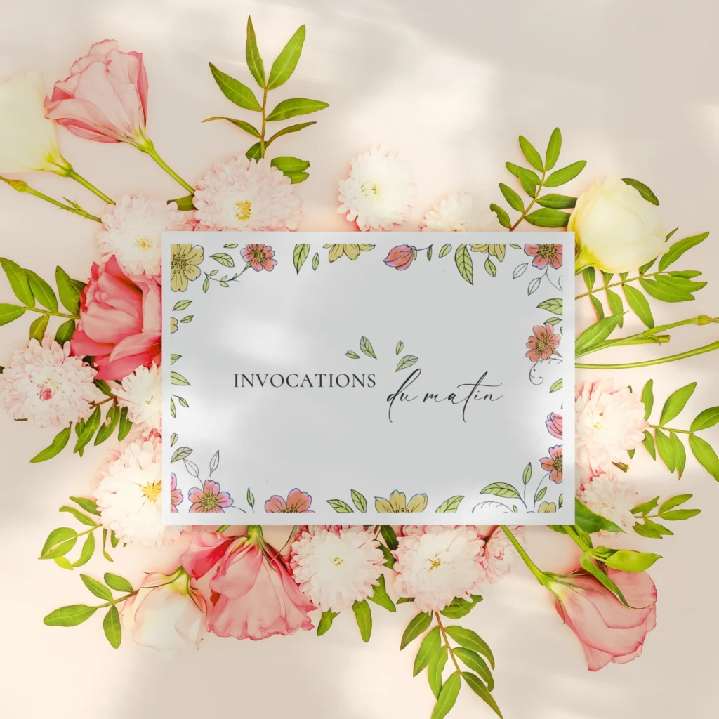 Couverture des cartes d’invocations/duas du matin – M&Heaven.